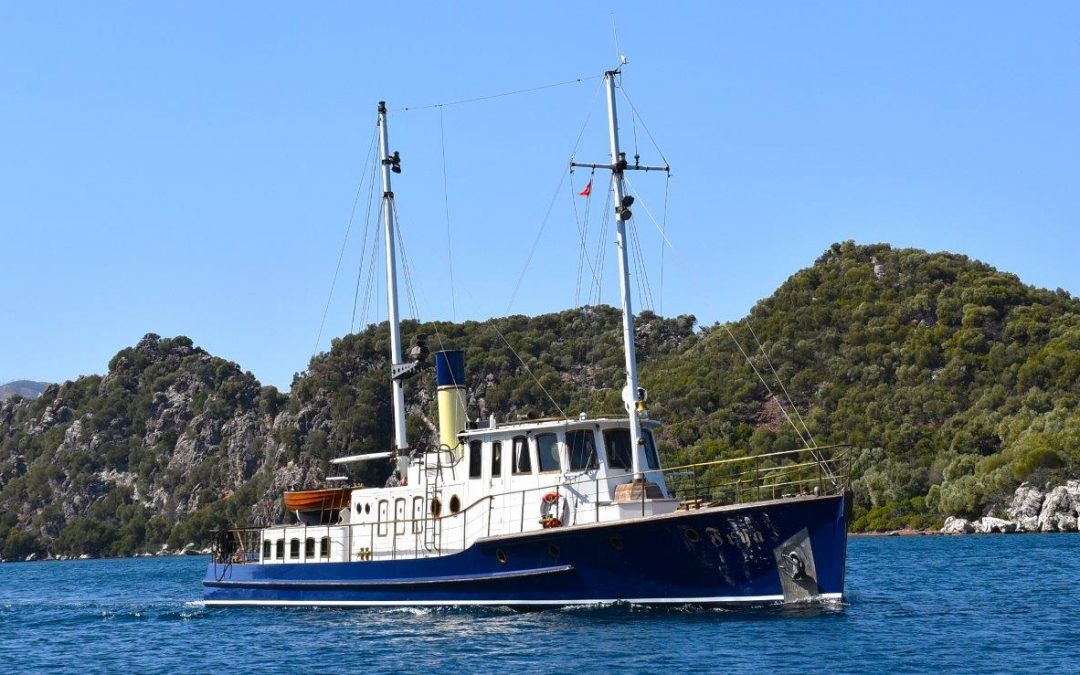 1938 WWII Lürssen Vessel Converted to a Pleasure Yacht