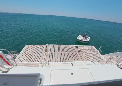 7 Hydraulic Swim Platform